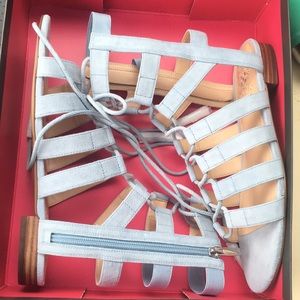 Vince Camuto Light Blue Gladiator Sandals